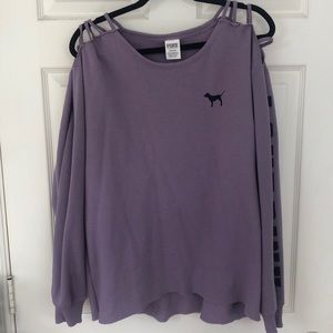 PINK purple sweatshirt